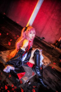 [福利COS] 动漫博主浅野菌子 - 终结的炽天使 克鲁鲁・采佩西(11P)-COS