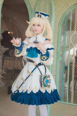 [福利COS] 大肉丸Amiee - 芭芭拉(14P)-COS