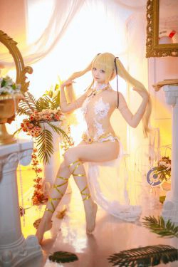 [福利COS] 小野寺地瓜 - 玛丽萝丝 天使翅膀(28P)-COS