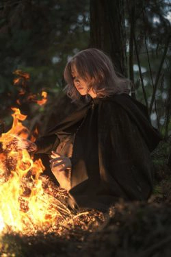 [福利COS] 爆机少女喵小吉 - 艾尔登法环-梅琳娜(9P)-COS