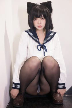 [福利COS] 疯猫ss - 制服少女(80P)-黑丝,JK
