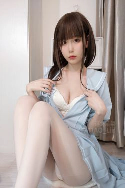 [福利COS] 迷之呆梨(发条少女)[fantia] - 灰丝情(20P)-丝袜