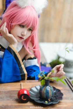 [福利COS] 动漫博主小仓千代w - 玉藻前(9P)-COS