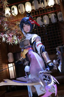 [福利COS] 动漫博主水淼aqua - 九条裟羅(41P)-COS