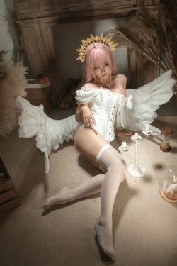 [福利COS] 动漫博主蠢沫沫 - 圣天使(40P)-COS