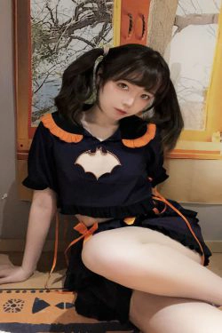 [福利COS] 可爱妹子Fushii_海堂 - 万圣节(24P)-马尾