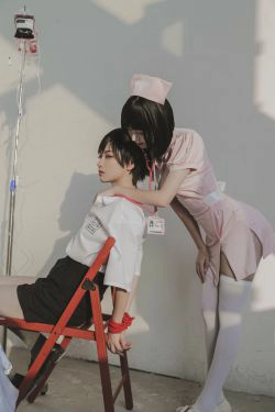 [福利COS] 可爱妹子Fushii_海堂 - 护士(40P)-护士,清纯