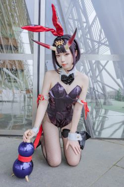 [福利COS] 可爱妹子Fushii_海堂 - 酒吞兔女郎(31P)-兔女郎
