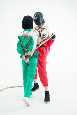 [福利COS] 星澜是澜澜叫澜妹呀 - 鱿鱼游戏(54P)-COS