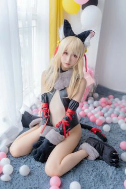 [福利COS] 萌系小姐姐木绵绵OwO - 伊莉娅(28P)-猫女