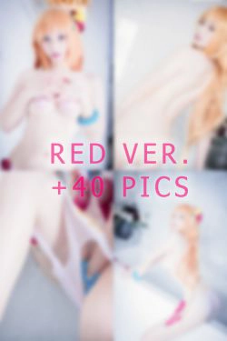 [BLUECAKE]  Bambi - Dive Into You   RED.Ver(89P)-白嫩,情趣内衣,COS