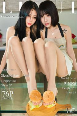 [丽柜LIGUI]  小智贤&小七 莲食记-超级汉堡(76P)-丝袜,情趣内衣,丝足