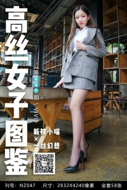 [高丝女子图鉴]袜小喵×一丝幻想 No.047 ViVi(59P)-OL