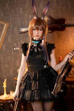 [福利COS] Coser小姐姐星之迟迟 - 阿米娅 音律联觉(18P)-COS
