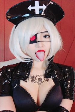 [福利COS] MisswarmJ - 护士2B(13P)-COS