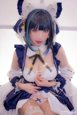 [福利COS] Sameki - 碧蓝航线 柴郡(52P)-COS