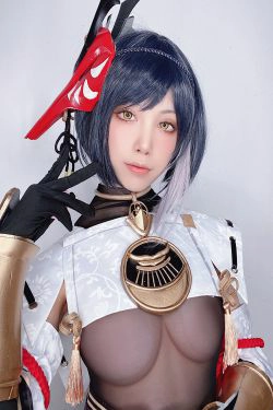 [福利COS] 动漫博主水淼aqua - 九条裟罗 自拍(33P)-COS
