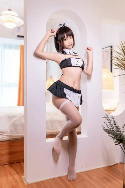 [福利COS] 动漫博主蠢沫沫 - 撩汉女仆(40P)-女仆,情趣