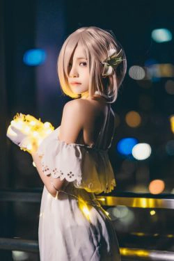 [福利COS] 桜桃喵 - 玛修(15P)-COS