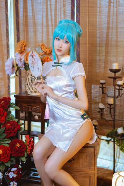 [福利COS] 萌系小姐姐木绵绵OwO - 初音韶华(20P)-COS