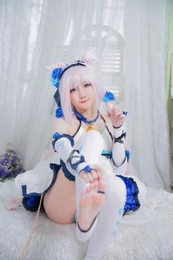 [福利COS] Sally Dorasnow - Nekopara Vanilla Lingerie(40P)-COS