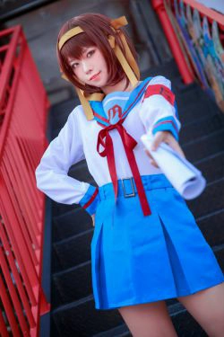 [福利COS] 动漫博主G44不会受伤 - 凉宫 制服(20P)-COS