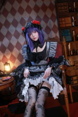 [福利COS] 动漫博主水淼aqua - 黑江雫(40P)-COS