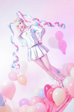 [福利COS] 斗鱼主播尤猫醒醒ovo写真 - 超天酱(16P)-COS