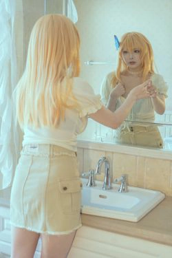 [福利COS] 秋和柯基(夏小秋秋秋) - 星奈(50P)-浴室,湿身,COS,RT