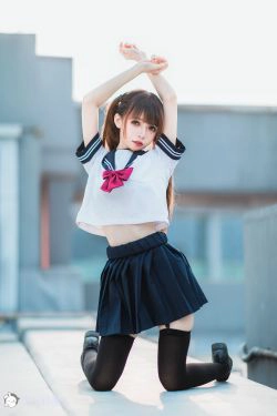[兔玩映画] - JK制服 Vol.013 天台少女(39P)-萝莉,黑丝,JK