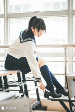[兔玩映画] - JK制服 Vol.015 夏天的风(41P)-校服,清纯,少女,JK