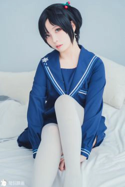 [兔玩映画] - JK制服 Vol.030 蓝色幻想(40P)-白丝