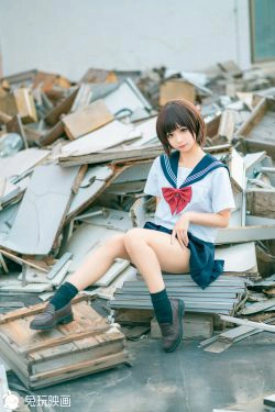 [兔玩映画] - JK制服 Vol.032 黄昏天台(40P)-JK