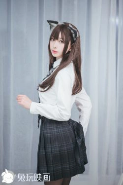 [兔玩映画] - JK制服 Vol.042 猫耳学姐(42P)-猫女,JK