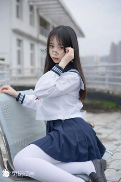 [兔玩映画] - 喵喵的白丝水手服(46P)-萝莉,水手服