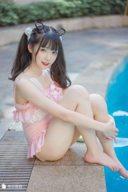 [兔玩映画] - 夏日泳装 Vol.008 粉兔子(41P)-马尾,少女,性感