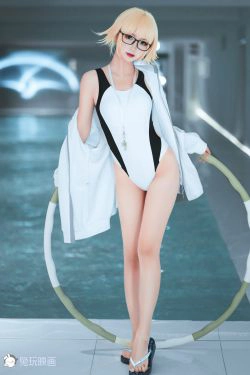 [兔玩映画] - 夏日泳装 Vol.026 凛与贞德(37P)-COS