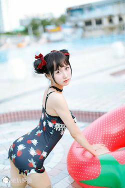 [兔玩映画] - 夏日泳装 Vol.031 草莓冰(40P)-泳装,少女