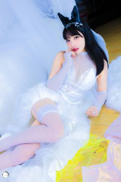 [兔玩映画] - 爱宕婚纱(36P)-婚纱,猫女
