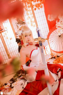 [兔玩映画] - 爱宕旗袍和saber(46P)-COS