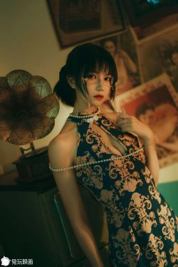 [兔玩映画] - 珠光宝气(39P)-旗袍,网袜,眼镜,黑丝
