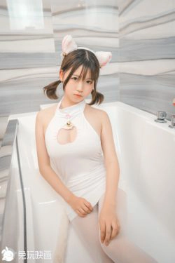 [兔玩映画] - 白丝猫咪(43P)-猫女,白丝