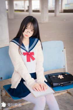 [兔玩映画] - 白丝眼镜娘(43P)-校服,眼镜,少女,白丝,JK