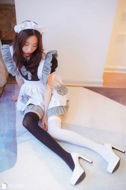 [兔玩映画] - 黑白女仆装(43P)-女仆,COS