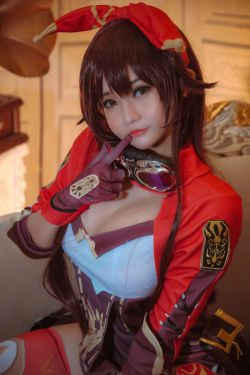 [福利COS] Coser小姐姐Potato Godzilla - Amber (Genshin Impact)(33P)-COS