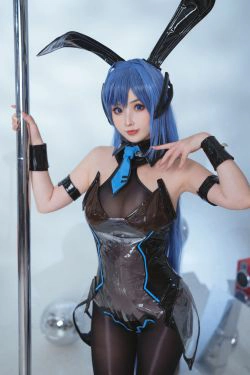 [福利COS] COS福利rioko凉凉子 - 花园兔女郎(42P)-兔女郎,COS