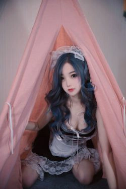 [福利COS] eloise软软 - 女仆兔尾巴(22P)-女仆,COS