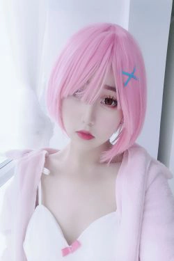 [福利COS] eloise软软 - 拉姆睡衣(80P)-睡衣,COS