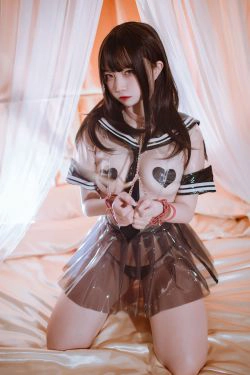 [福利COS] 人气Coser二佐Nisa - 透明JK(40P)-COS