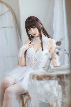[福利COS] 动漫博主封疆疆v - 白色纱裙(40P)-婚纱,性感,COS